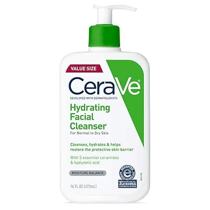 CeraVe Hydrating Facial Cleanser by CeraVe