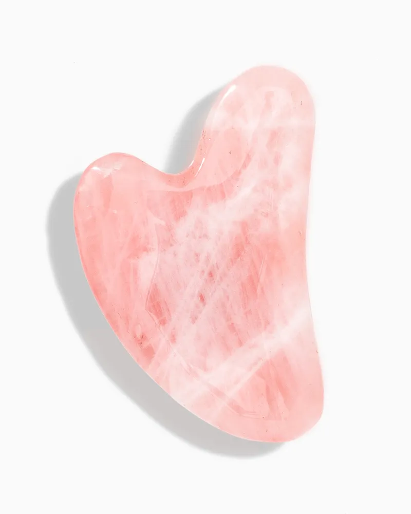 Rose Quartz Gua Sha Stone by Herbivore